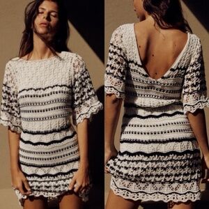 NWT Zara crochet dress